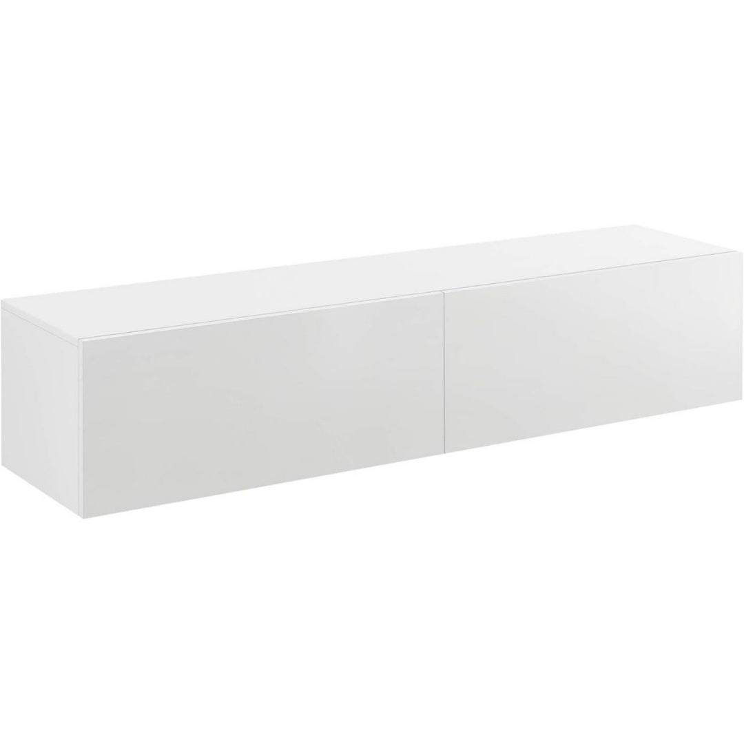 etagere 140 x 33 x 30 cm, Panneau de Particules Blanc
