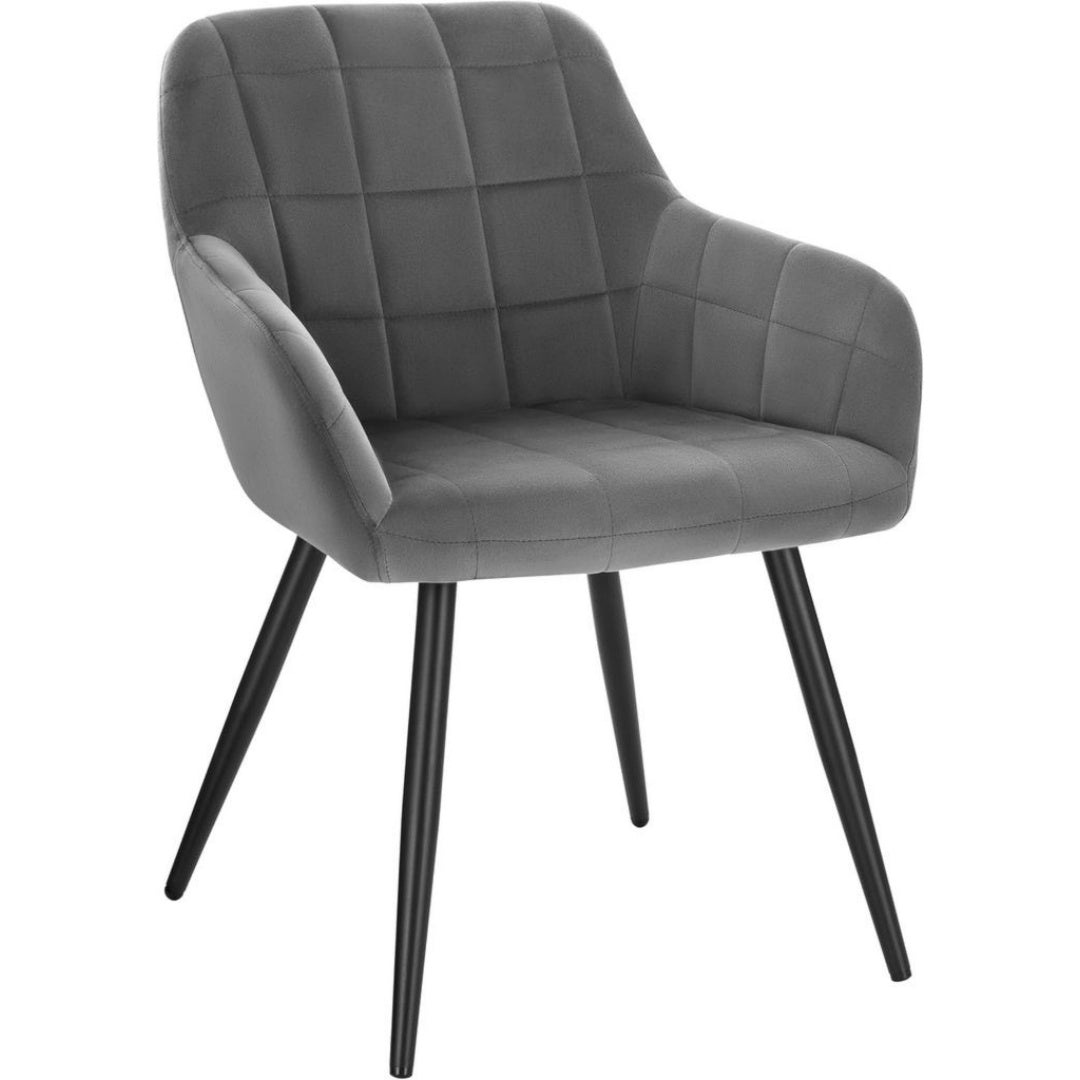 Metal Gris, Fauteuil Design Moderne