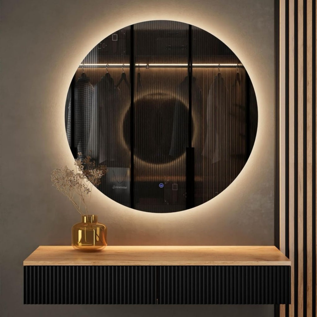 Bois de Chene Noir, Table Design Moderne