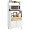 etagere en Bois de Chene, Finition Blanc