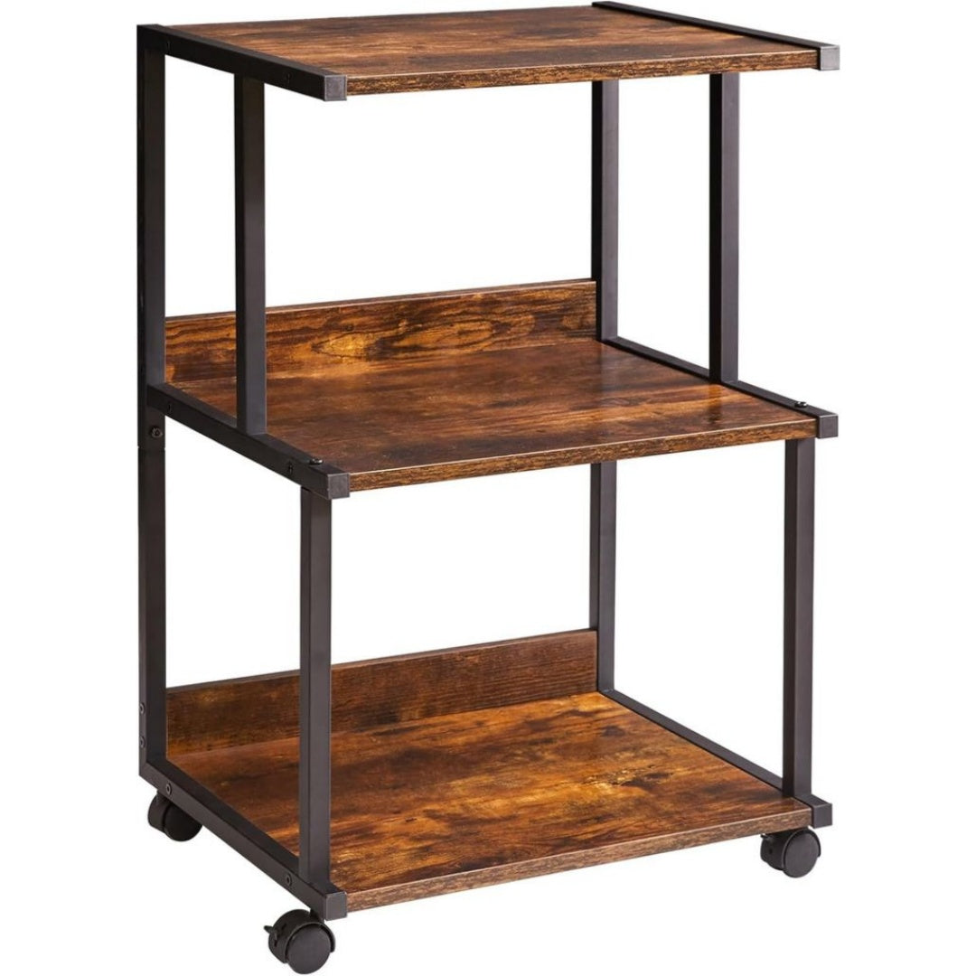 Table Basse en Panneau de Particules, Finition Marron