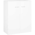Table Basse en Bois d'Ingenierie de Couleur Blanc