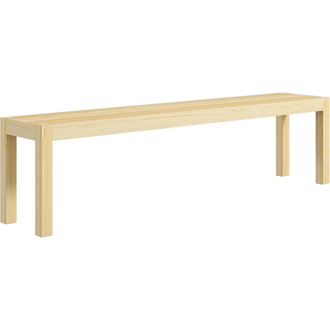 Banc 175 x 33 x 45 cm, Bois de Pin Noir