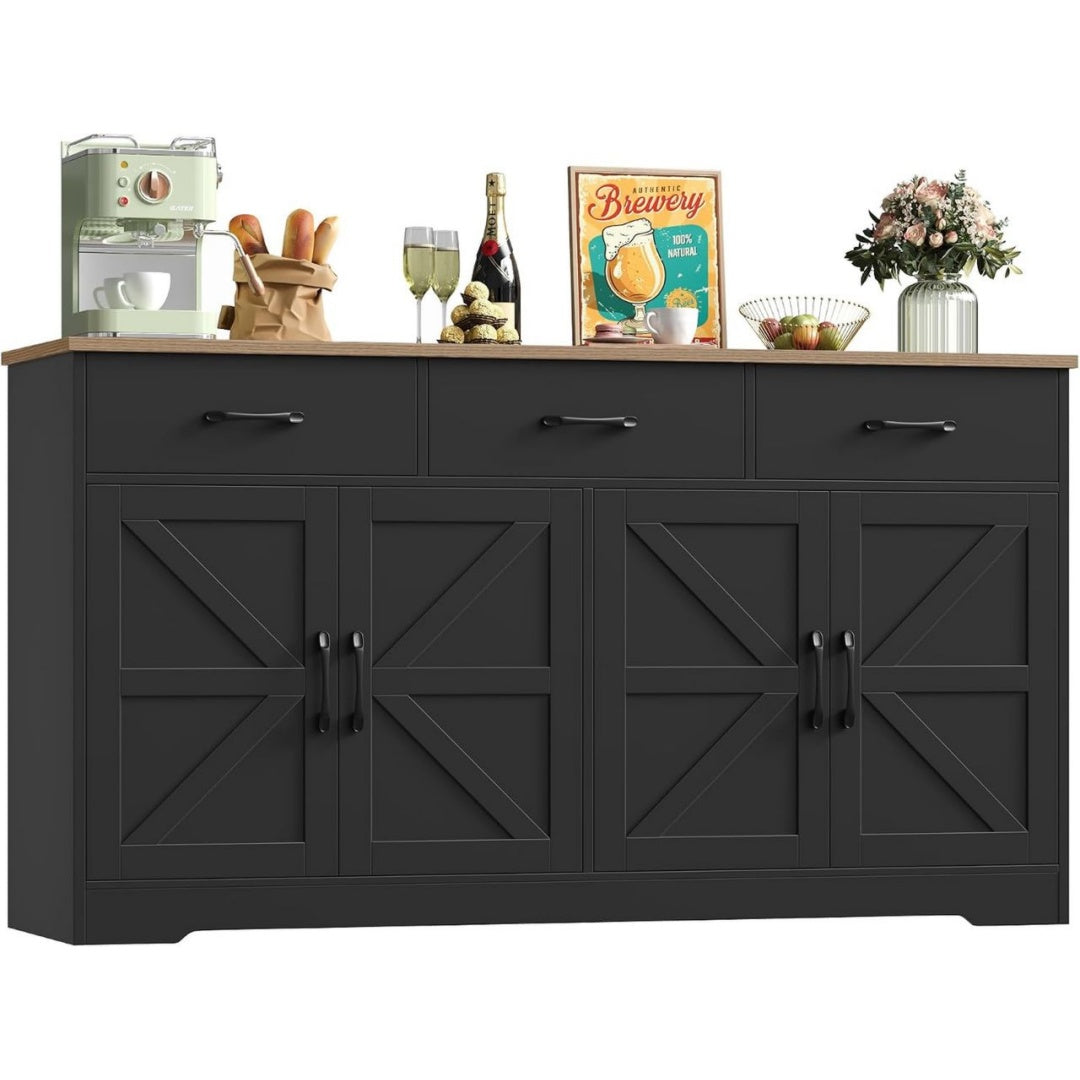 Buffet de Cuisine Style Moderne et Pratique