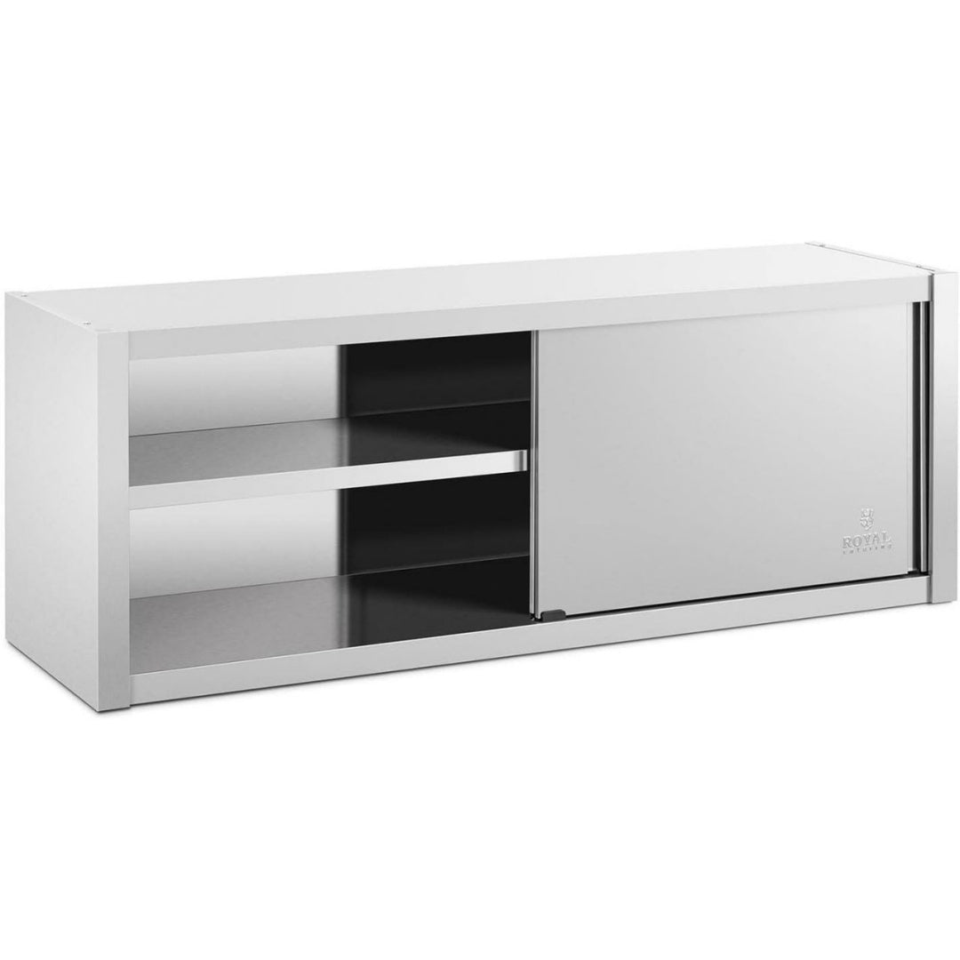 Armoire Suspendue Murale en Acier Inoxydable, Format 160 x 45 x 60 cm