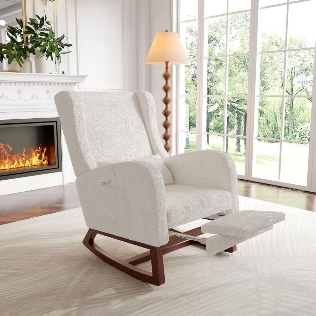 Fauteuil de Relaxation Inclinable Beige